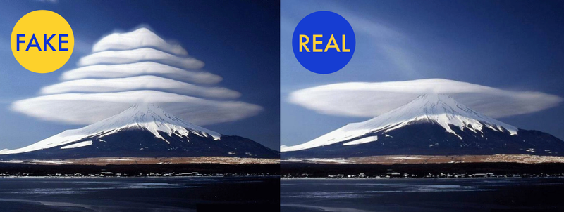 Illustration for article titled 8 More Viral Images That Are Totally Fake